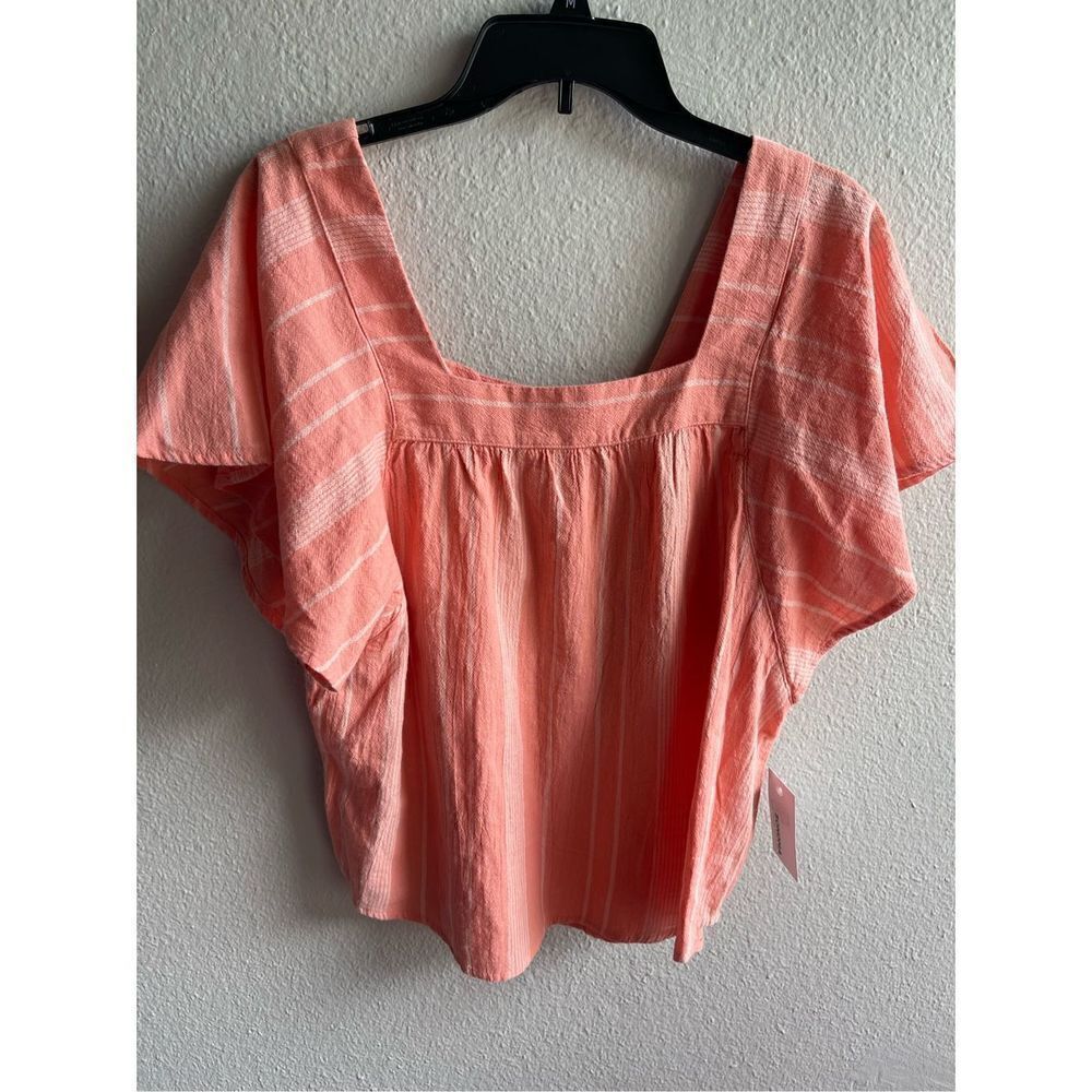 ❤️Sonoma Square Neckline Short Sleeve Top